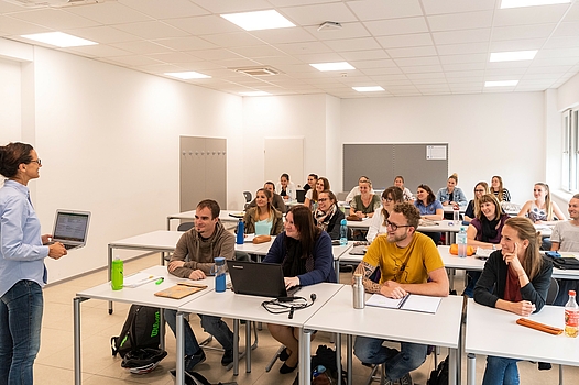 Students at the University of Education during a lecture © die pädagogische hochschule oberösterreich